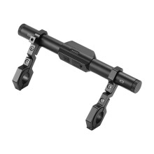Bicycles Handlebars Extender Handlebars Extension Brackets With Headlamp Lightweight Double Brackets Stem Tube
