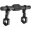 Bicycles Handlebars Extender Handlebars Extension Brackets With Headlamp Lightweight Double Brackets Stem Tube 3
