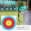 Target standard da 30 pezzi per arco ricurvo per allenamento e tiro 7