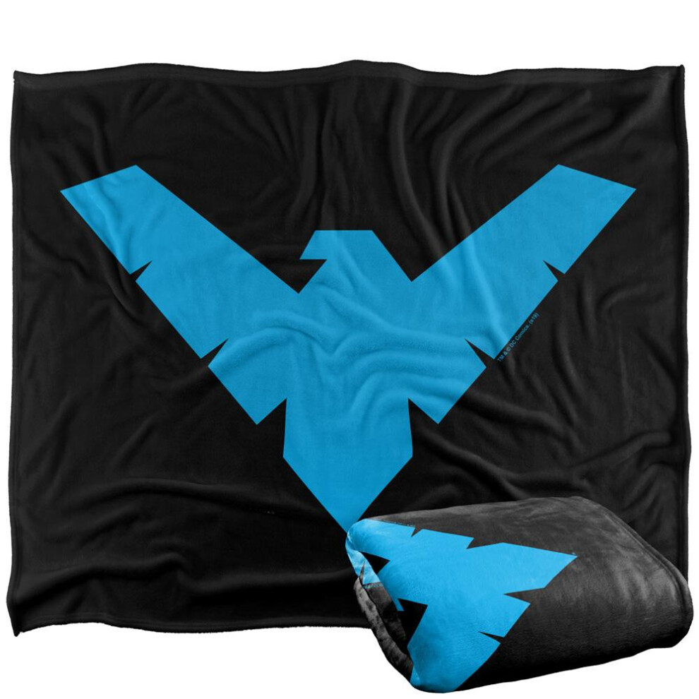 Batman Logo Nightwing Blanket