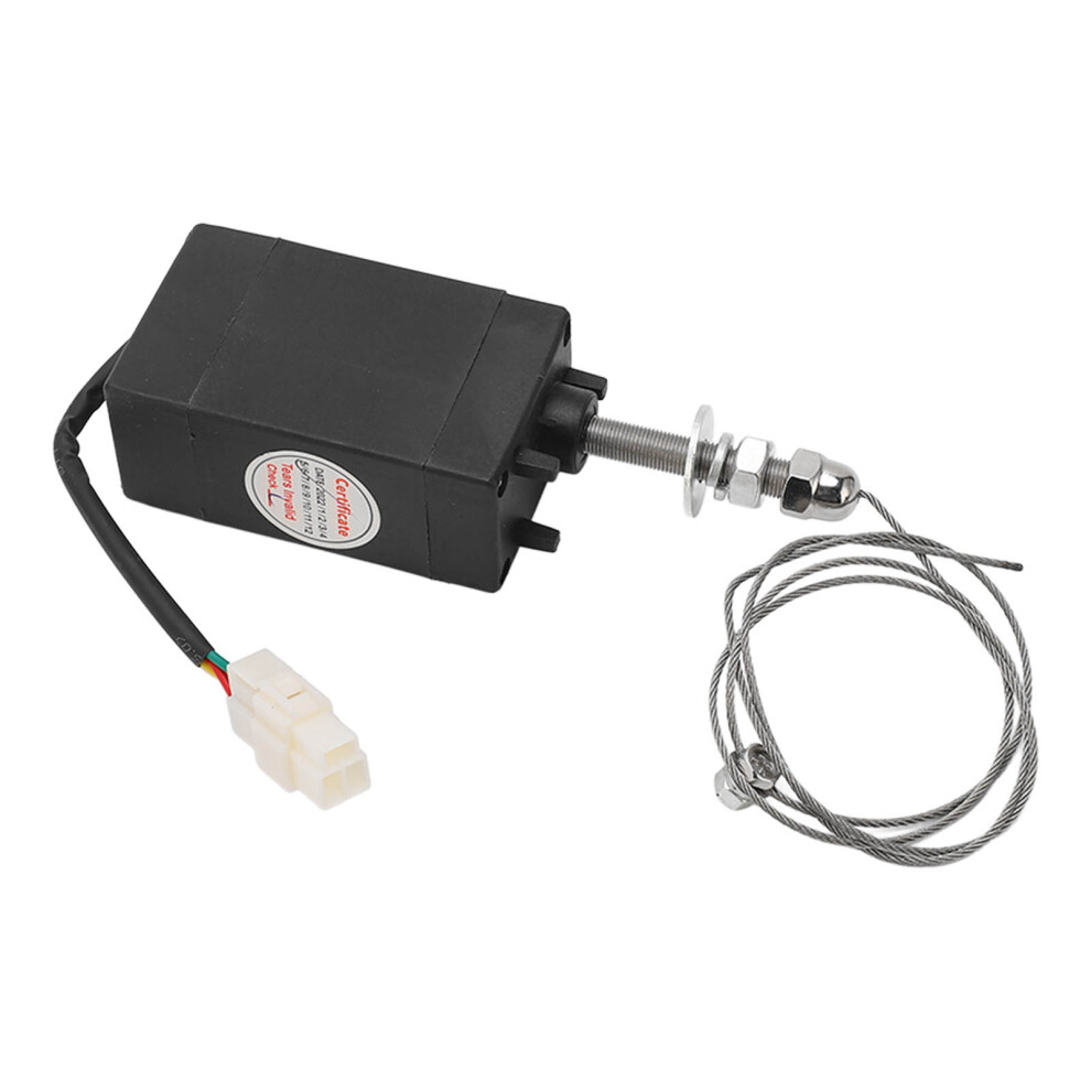 Diesel Engine Shutdown 12V Solenoid Valve Nc With Servo Motor Protection 9301373207876