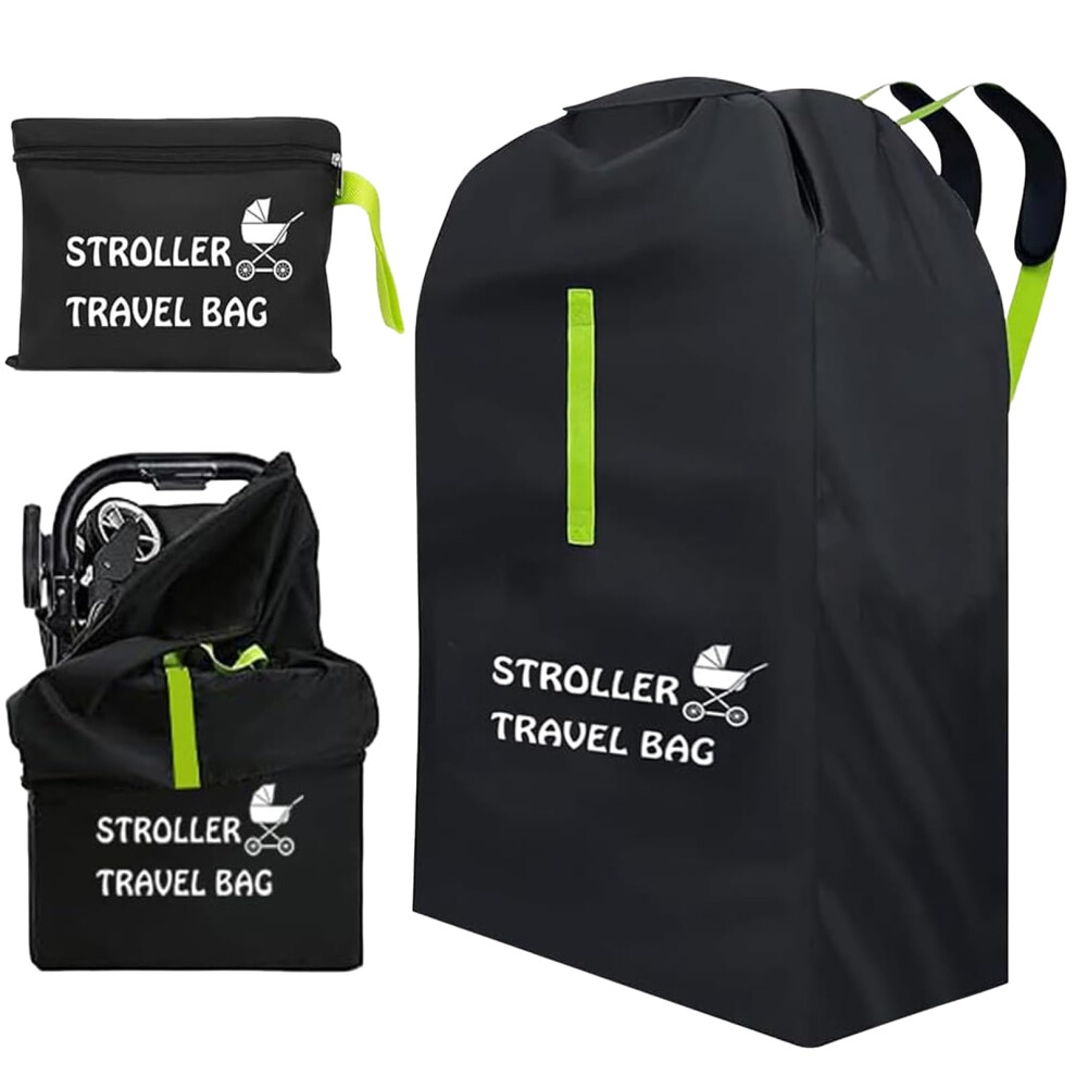 Stroller Travel Bag For Airplane, Waterproof Pushchair Cover With Shoulder Yoogoal