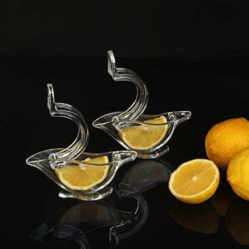 2 Pack Bird Shape Lemon Squeezer Citrus Juicer, Ergonomic Easy Press, Seed NoSplash Design 2