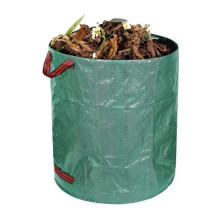 Large Capacity Garden Waste Bag 272L Durable Foldable Leaf Collection Sack with Sturdy Handles