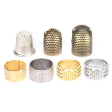7-teiliger Messing-Nadelkissen-Set, Silber, Gold, Bronze, 2,8–4,8 cm