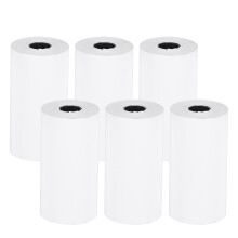Thermal Paper Receipt Rolls High Quality Receipt Paper BPA Free Lint Free Thermal Paper Rolls for Point of Sale Printer Compatible with Inkless