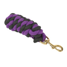 (One Size, Black/Purple) Shires Horse Lead Rope