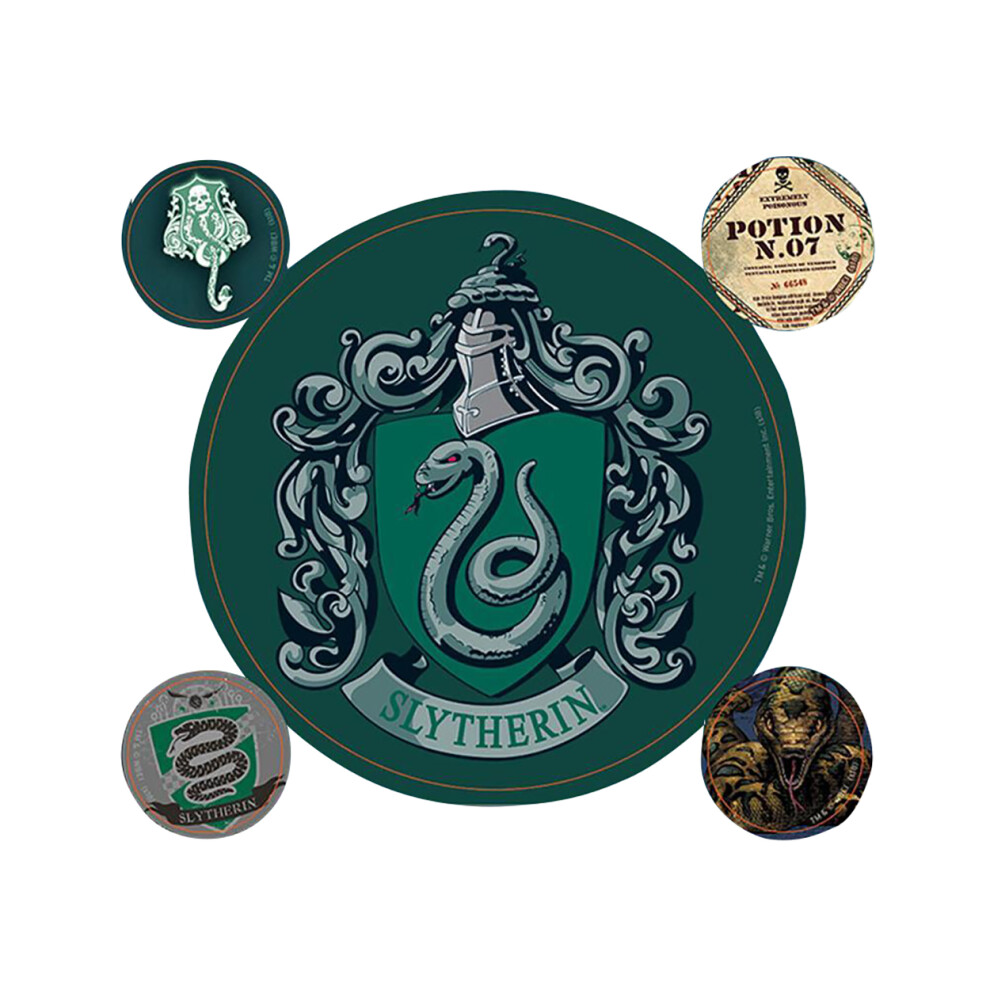 Harry Potter Slytherin Stickers Green