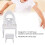 Mini Birch Dollhouse Dressing Table Stool 15x5cm White DIY Decor 4