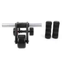 Multifunctional Abdominal Fitness Equipment Stable Posture Flex Ab Roller Three Wheel Abdominal Trainer Portable Core Workout Gear Ergonomic Muscle Bu