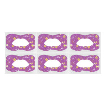 30 Stück weiche lila Schlaf-Nasenatmungsstreifen, 75x45mm, hautfreundlich