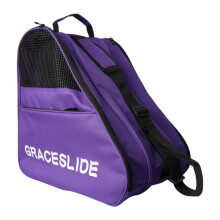 Roller Skates Storage Bag Shoulder Bag With Adjustable Strap Handle Carrier For Figure Skating Shoes For Women And Kids