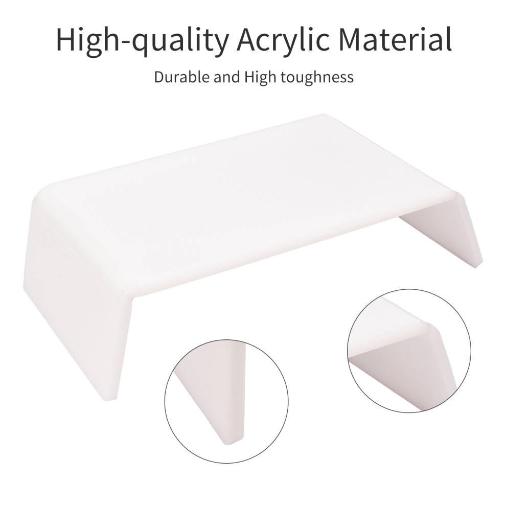 Acrylic Monitor Stand Riser - Universal Ergonomic Desktop Organizer 30X16.5x8cm 8251373211841