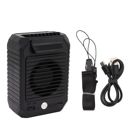 Φορητός ανεμιστήρας μέσης με κλιπ USB3Speed, επαναφορτιζόμενη μπαταρία, ατομικός