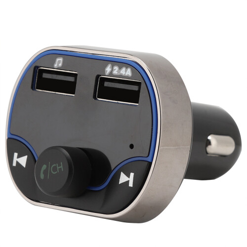 Προηγμένος πομπός Bluetooth5.3FM με καινοτόμο φωτισμό περιβάλλοντος, οθόνη LCD 1,44" και
