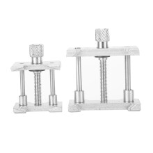 Suporte para mecanismo de relógio em aço, ferramenta multifuncional ajustável para relojoaria, ferramenta profissional reversível para reparo de