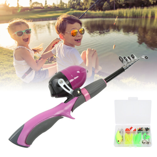Junior Angler's Delight, Ανθεκτικό Τηλεσκοπικό Καλάμι Ψαρέματος από PVC και Πλαστικό, 1