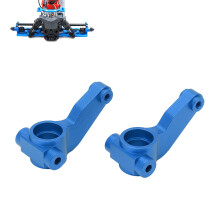 2pcs Aluminum Alloy RC Steering Cup 1/10 Blue Wear-Resistant for RC Car