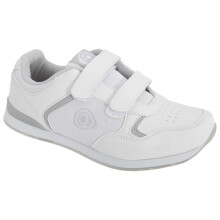 (3 UK, White) Dek Womens/Ladies Lady Skipper Touch Fastening Trainer-Style Bowling Shoes