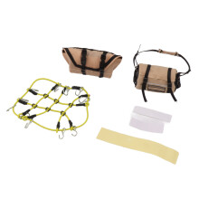 Filet de toit jaune et sac de rangement pour modèles RC TRX4M 1/18