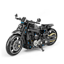 Technic Motorcycle Building Kit for Harley Davidson, 816 Pieces, Technic Motorcycle Building Set, Compatible with