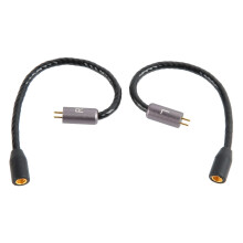 Pozłacany interfejs MMCX do 2-pinowego adaptera 0,78 mm, Plug and Play, doskonała jakość wykonania, kompatybilny z modelami KZ BQEYZ Revonext