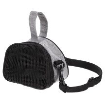 Breathable Hamster Carrier Bag with Adjustable Shoulder Strap for Small Pets
