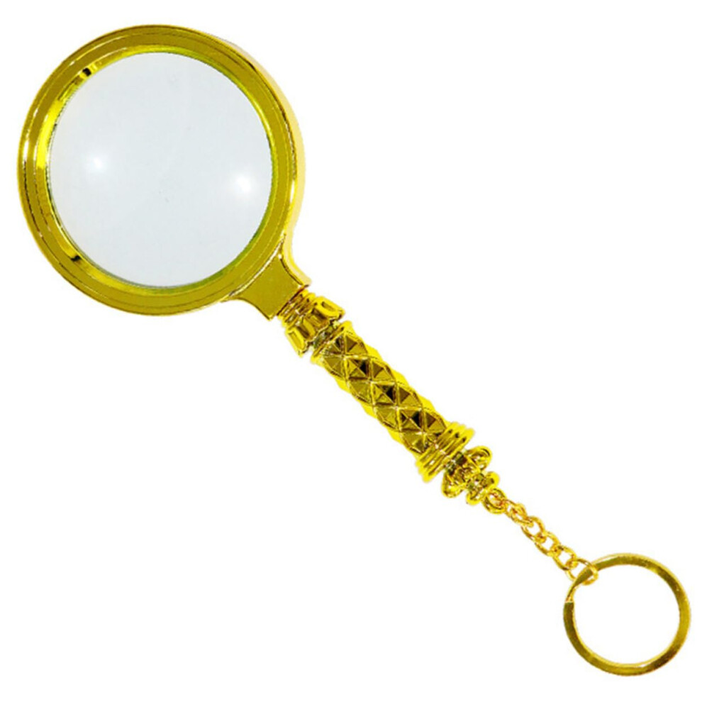 Handheld Power Reading Magnifier For Elderly Teens, Portable Lightweight Glass Lens For Observation And Exploration