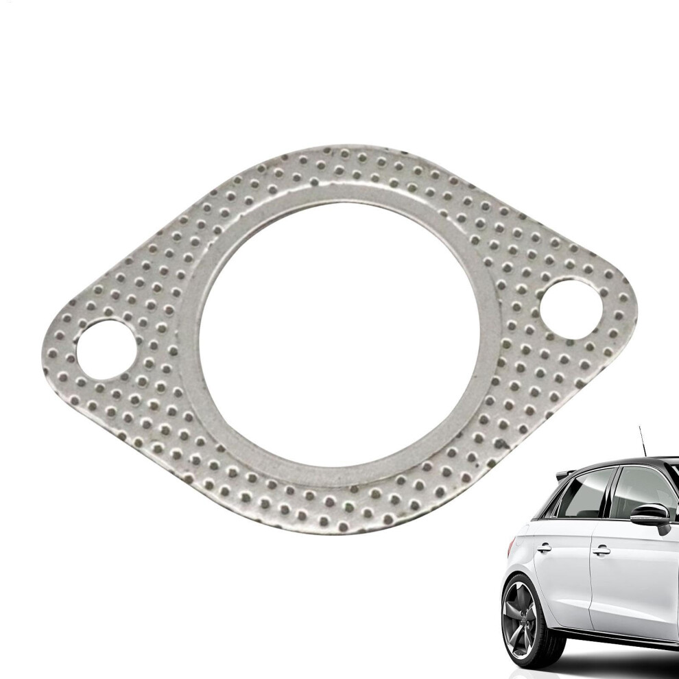 Exhaust Pipe Flange Gasket Â Replacement Set, 2Hole, Temperature Graphite, 2.5 Inches 9382693641526
