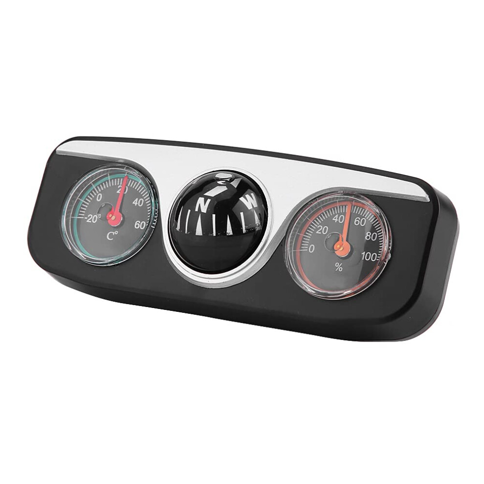 3In1 Car Guide Ball With Thermometer And Hygrometer For Vehicles, Boats, Marine, And Trucks 9382693641649