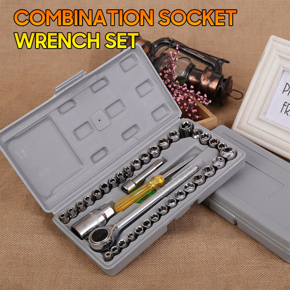 40-Teiliges Schraubenschlã¼Ssel- Und 7443665236187