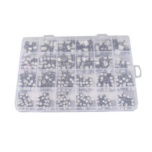 400pcs Electrolytic Capacitor Assortment Kit 1uF-1000uF 6.3V-50V