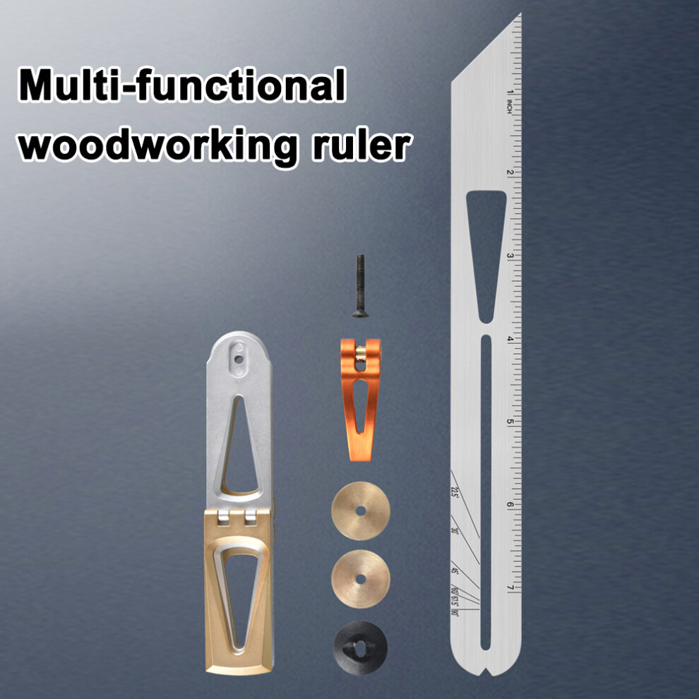 AnreiãLineal Fã¼R Die Holzbearbeitung, Robustes 7443665236705