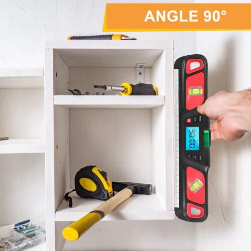 Digitaler Winkelmesser, LCD-Anzeige, magnetische 1