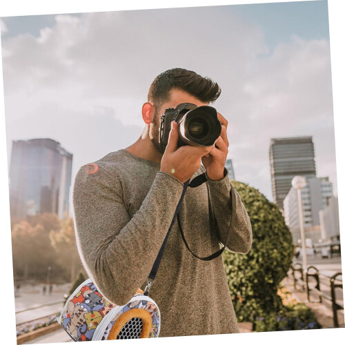 1 Piece Animal Pattern  Portable Backpack Hamster Carrier Bag 1