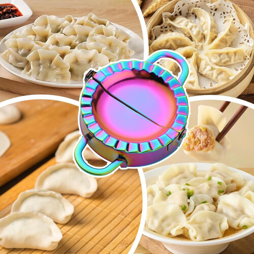 Stainless Steel Tortilla Press and Dumpling Maker Tool for Kitchen Easy Clean Durable Design 1