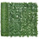 Outsunny Outsunny Artificial Leaf Hedge Panel Garden Fence Privacy Screen on Roll 1m x 3m 2
