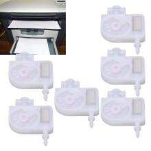 6Pcs White Ink Damper Replacement for DX5/6/7 Printers, PP Material