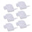 6Pcs White Ink Damper Replacement for DX5/6/7 Printers, PP Material 14