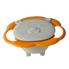 Kinderspielzeug Rotations-Sicherer Schüssel 360 PP Kleinkind Ernährung Weiß