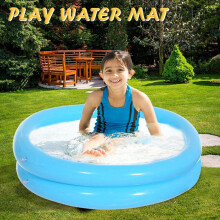 Inflatable Baby Pool Indoor Outdoor Durable PVC Round Easy Setup