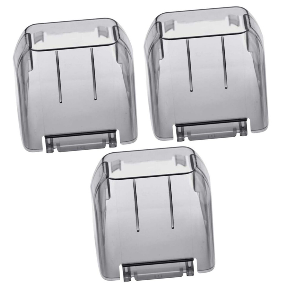 3Pcs Quadcopter Lens Cover, Scratchresistant, 4X3.5x2.7cm, Gray 9347817947199