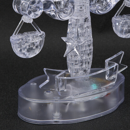 Children's 3D LED Puzzle Toy with Base - Inspiring Brain Development