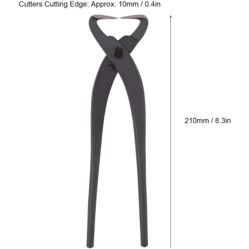 Steelwork Splinter Scissors Beginner Bonsai Scissors Vouiu Bonsai Modelling Tools 210mm Garden 2