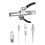 Schmieradapter connection grease needle nozzle with doublehandle coupling for heavy mechanical machinery 1
