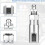 Schmieradapter connection grease needle nozzle with doublehandle coupling for heavy mechanical machinery 2