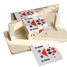 Facechanging building blocks Geometric mirror symmetry cube Logic training building blocks for parentchild interaction