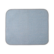 Pet Cooling Mat Rattan Woven Breathable Pad For Dogs And Cats Blue Size S Kennel Bed Mat