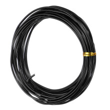 2mm Bonsai Training Wire, 16.4 Feet Anodized Aluminum Wire Black
