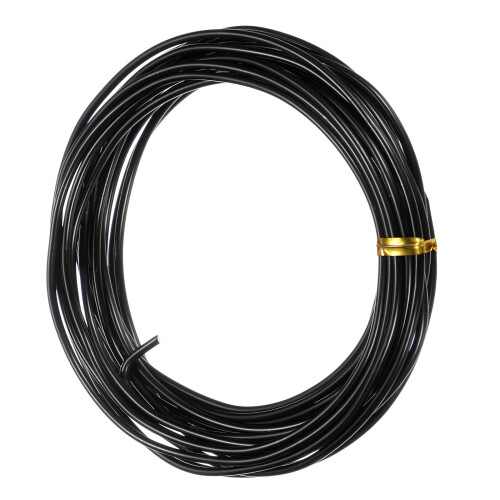 2mm Bonsai Training Wire, 16.4 Feet Anodized Aluminum Wire Black
